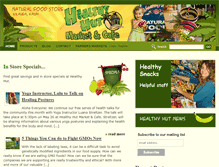 Tablet Screenshot of healthyhutkauai.com